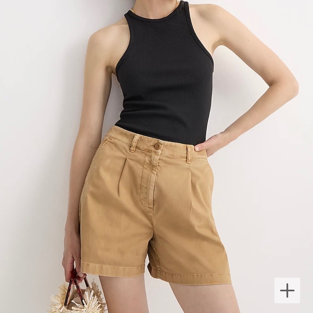 J. Crew Pleated Capeside Chino Short